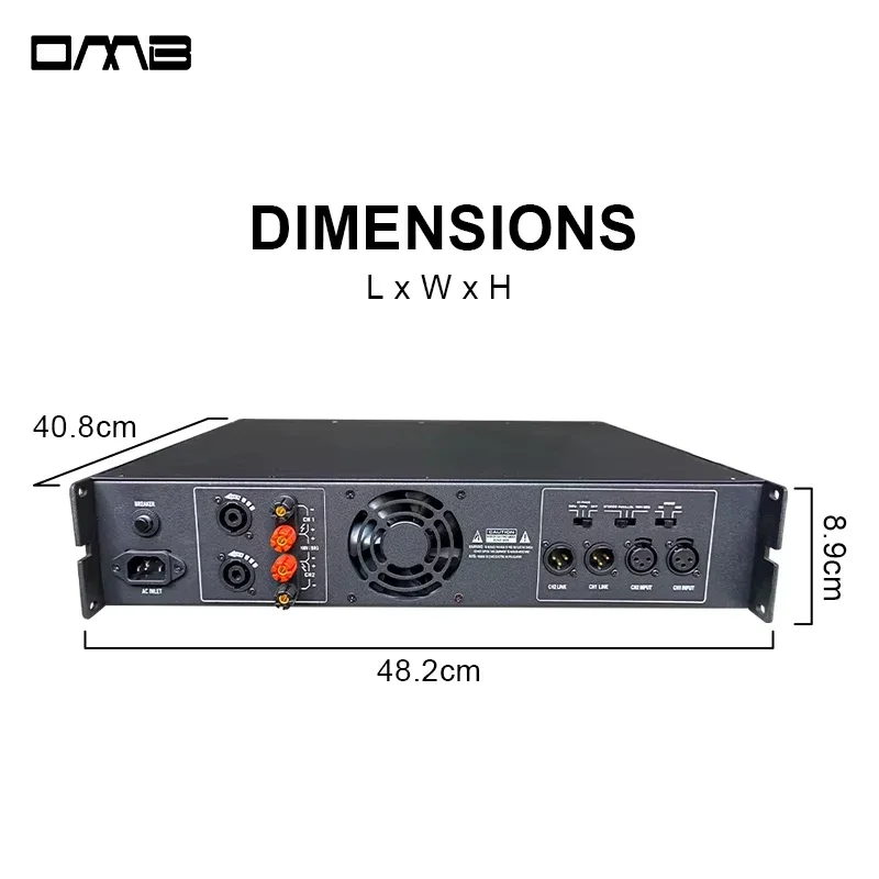 Audio Music Best - Amplifier Audio Profesional VR1000 2 Saluran