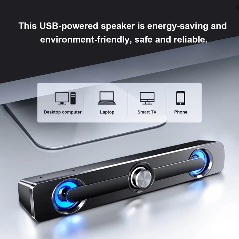 Audio Music System For Home - Caixa De Som Speaker Berkabel Soundbar
