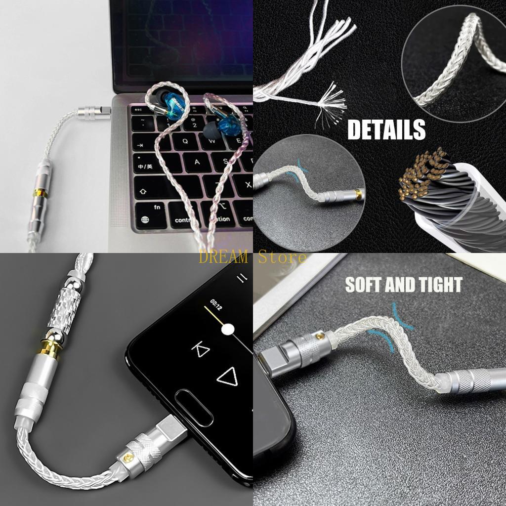 Audio Music Best - Kabel USB C, Kabel Kain 11cm