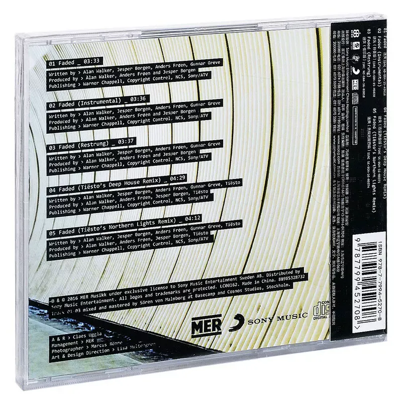 untuk Alan Walker Lost CD Albu - Audio With Music ulasan dan harga