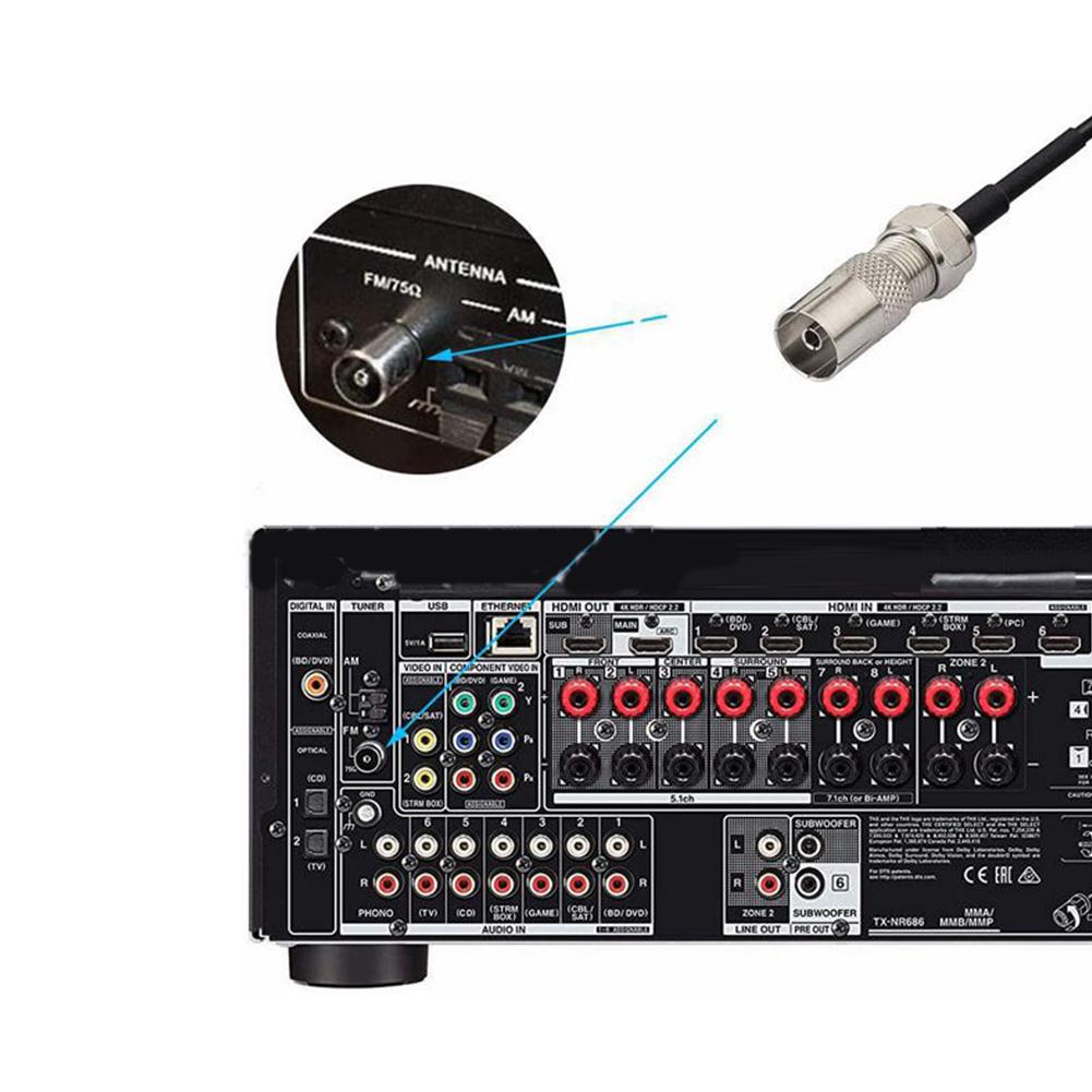 Antena Radio FM dipol antena,  - Audio Music System For Home ulasan dan harga