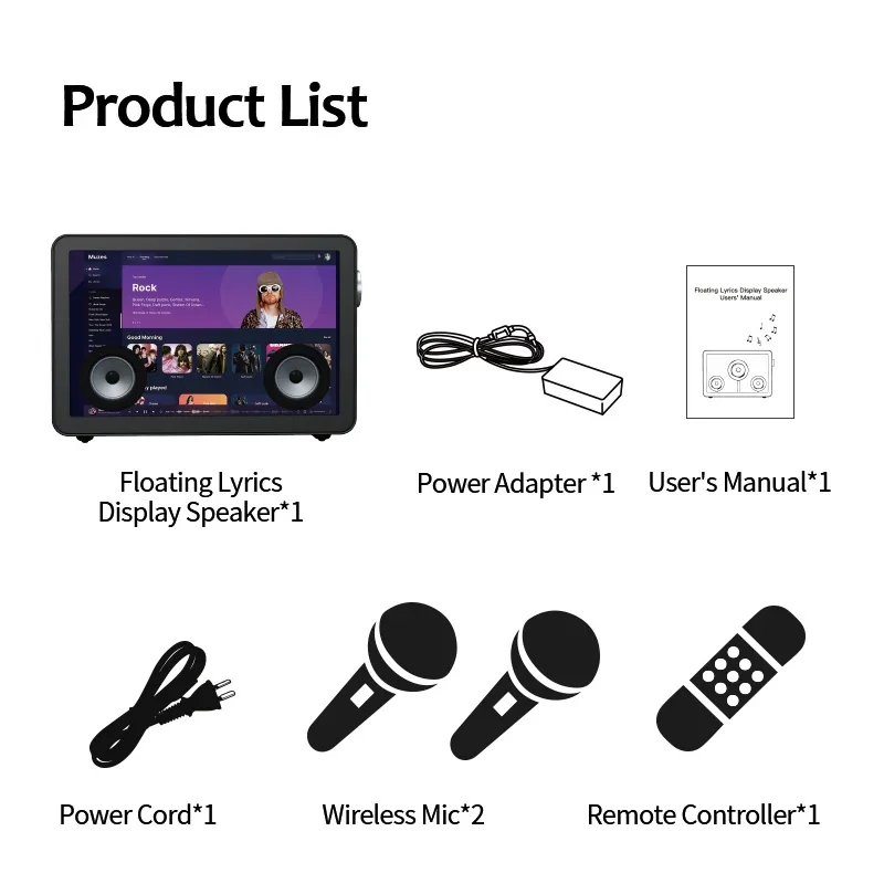 Pemutar Musik Lirik Mengambang - Audio Music System For Home ulasan dan harga