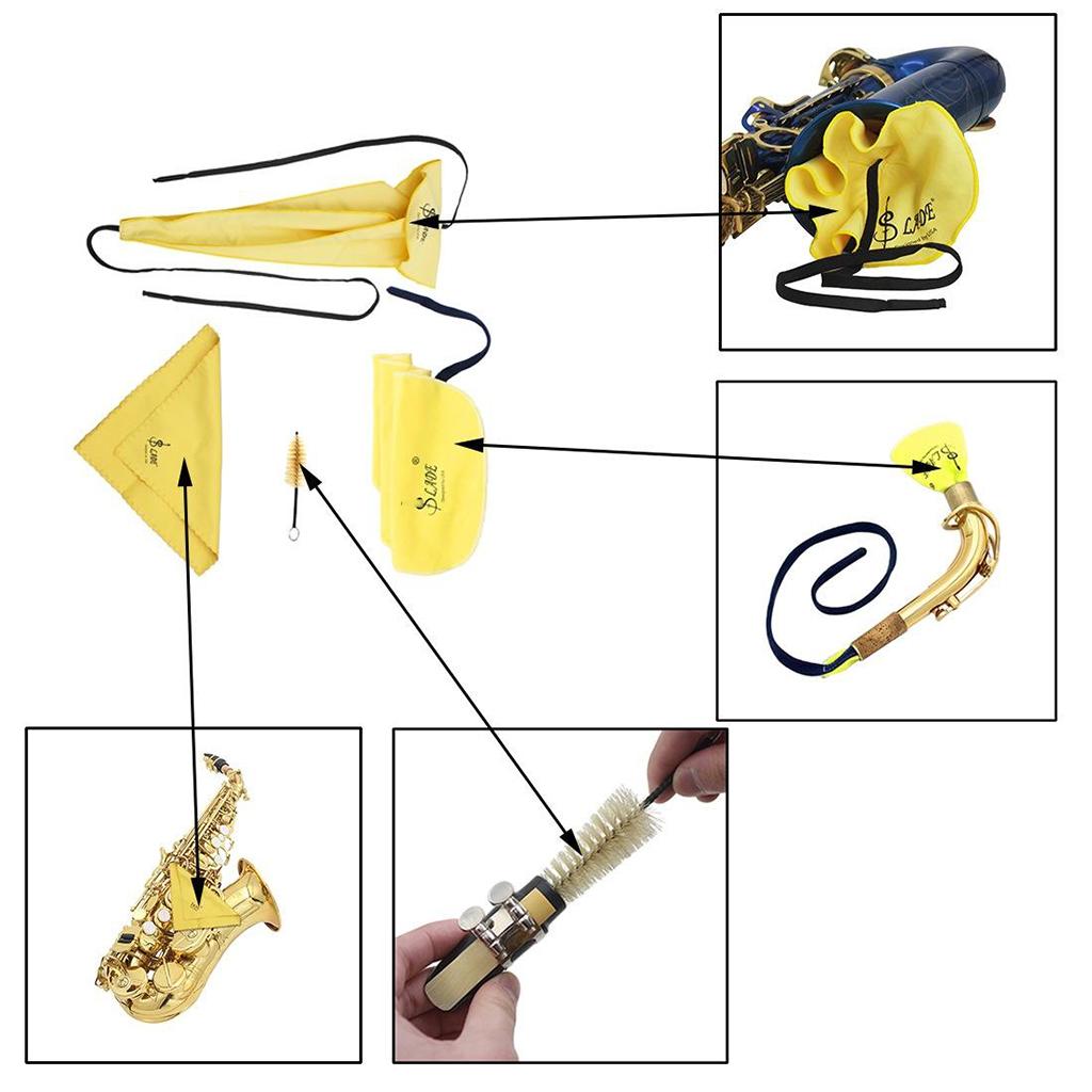Set Alat Pembersih Saksofon, K - Clarinet Care Kit ulasan dan harga
