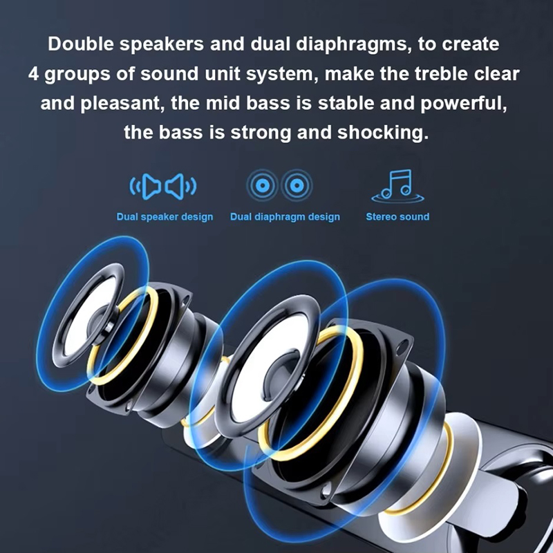 Caixa De Som Speaker Berkabel  - Audio Music System For Home ulasan dan harga