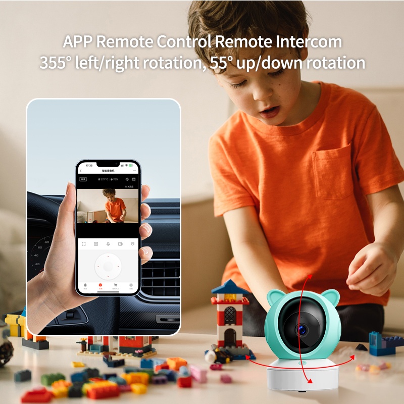 Danmini TUYA Monitor Bayi Kont - Audio Music Apps ulasan dan harga