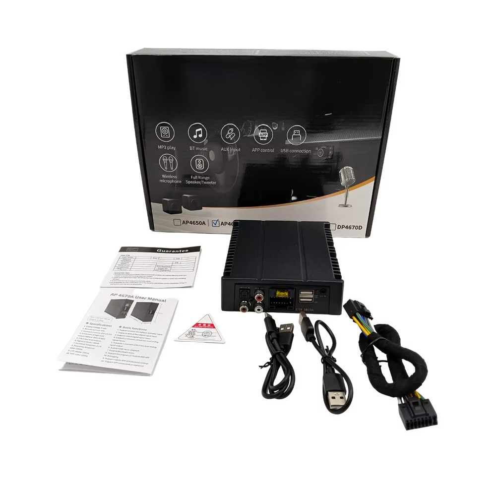Amplifier Audio Mobil dengan D - Audio Music Apps ulasan dan harga