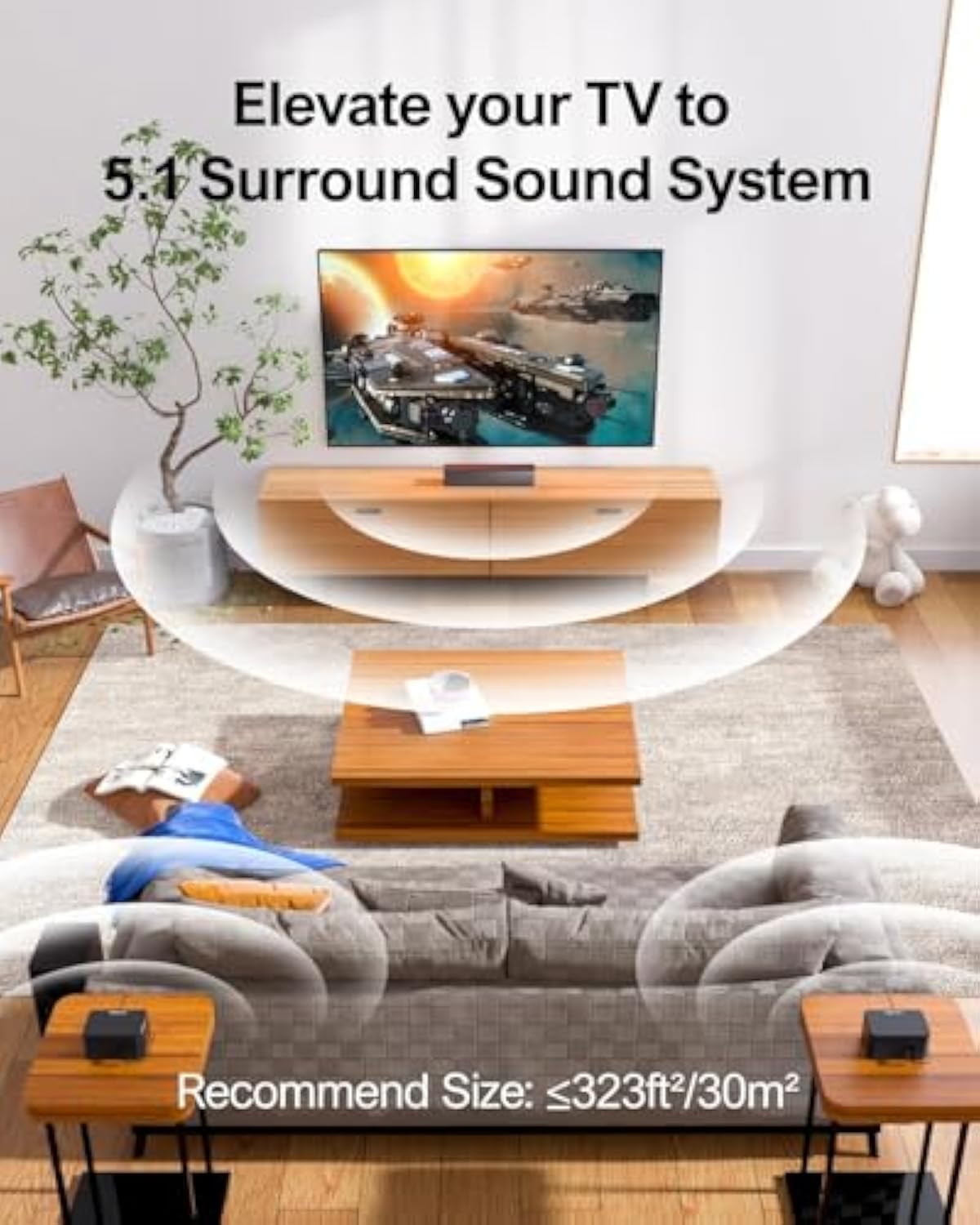 Speaker Musik Mini Woofer 410W - Audio Music Best ulasan dan harga